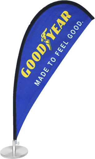 Desk Bow Flag Kit (Hardware & Flag) — product view 2
