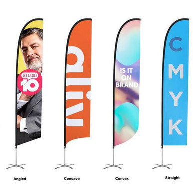 7' Feather Wing Flag — product view 5