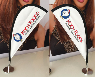 Desk Bow Flag Kit (Hardware & Flag) — product view 7