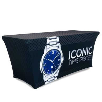 Premium Stretch Fitted Tablecloth — product view 2