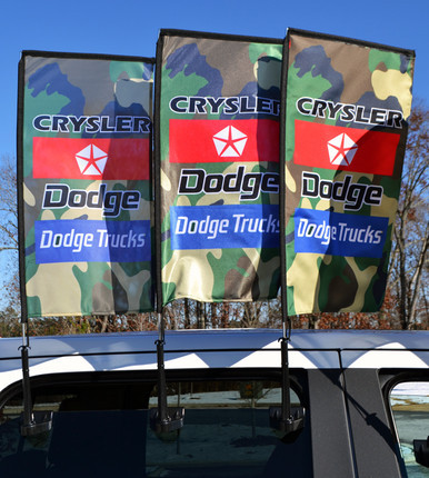 CAR WINDOW MINI WING FLAG — product view 8