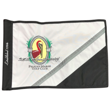 Embroidered Golf Flag — product view 1