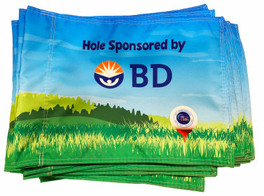 Custom Printed Golf Flags — product view 3