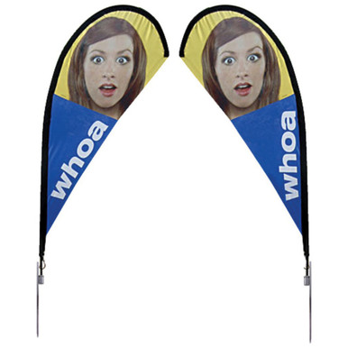 16' Teardrop Flag — product view 2