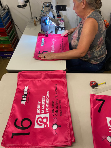 Custom Printed Golf Flags — product view 14