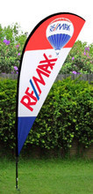 9' Teardrop Flag — product view 7