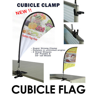 Mini Cubicle Flag — product view 3