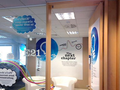 Window Single Sided Graphics [Per Square Foot] — product view 2