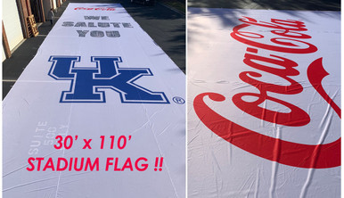 Custom Giant, Battle, Stadium & Forestay Flags — product view 2