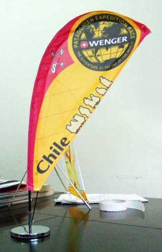 Desk Bow Flag Kit (Hardware & Flag) — product view 4