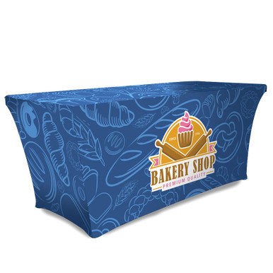 Premium Stretch Fitted Tablecloth — product view 1