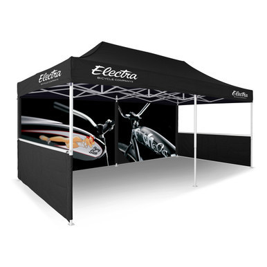 Tent 1/2 Walls Custom Printed — product view 1