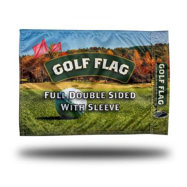 Custom Printed Golf Flags — product view 1