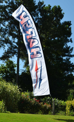 8' Banner Flag Kit — product view 5