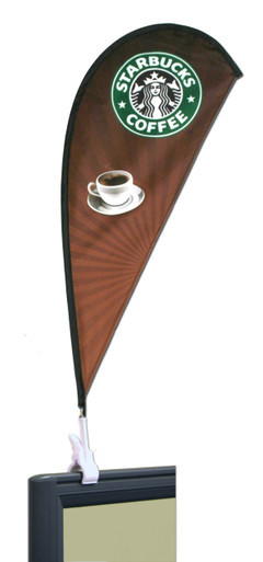 Clip-On Mini Wing Flag — product view 1